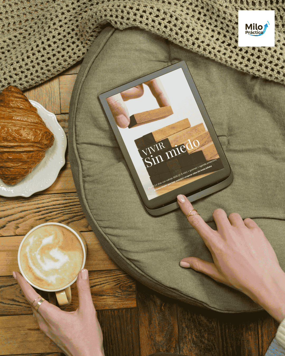 Vivir sin miedo: guía de 7 & 14 días para bajar ansiedad sin perder tu paz