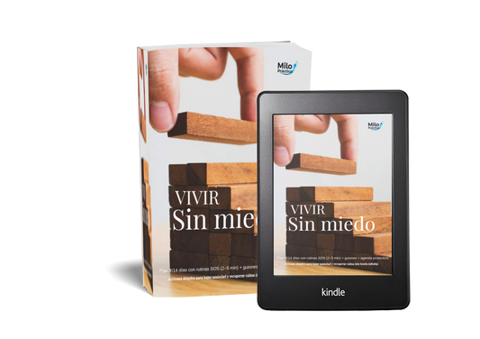 Vivir sin miedo: guía de 7 & 14 días para bajar ansiedad sin perder tu paz