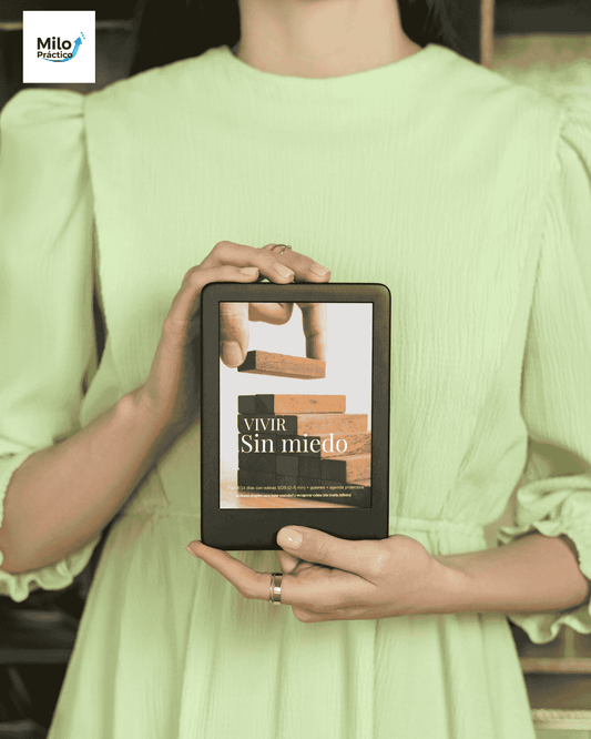 Vivir sin miedo: guía de 7 & 14 días para bajar ansiedad sin perder tu paz