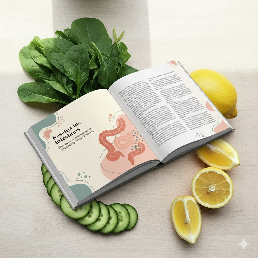 Resetea tus intestinos: guía práctica de 7 días + recetas